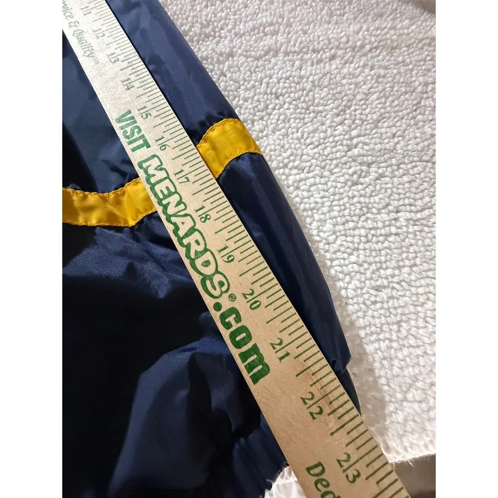 VTG Kocal Michigan Wolverines‎ Jacket Navy Blue Yellow Hooded Raincoat XL - Picture 8 of 13